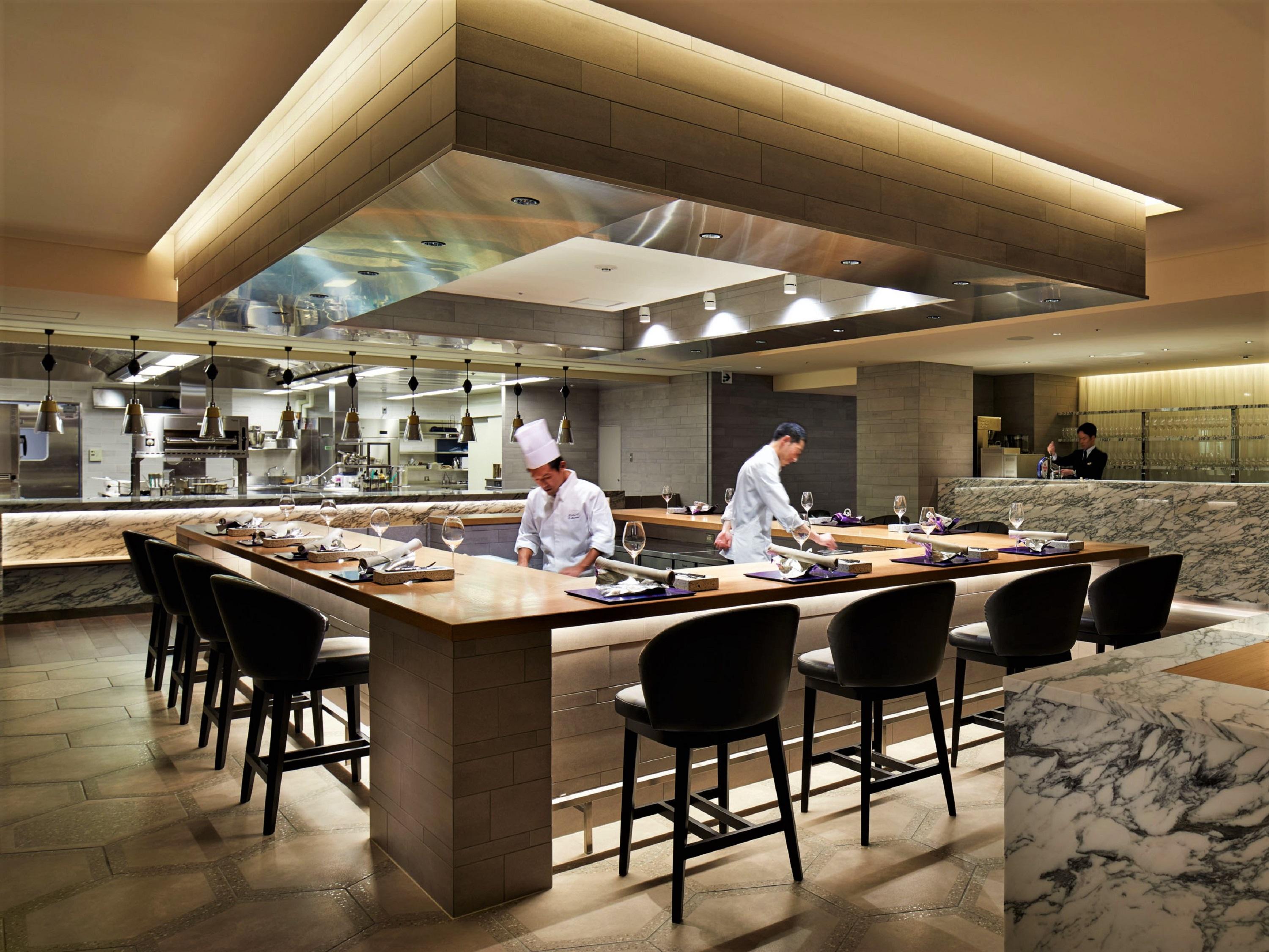 The Thousand Kyoto Exterior photo The open kitchen at the restaurant
